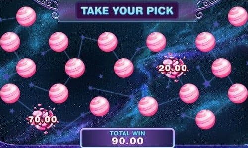 Бонусная игра в игровом автомате Candy Dreams